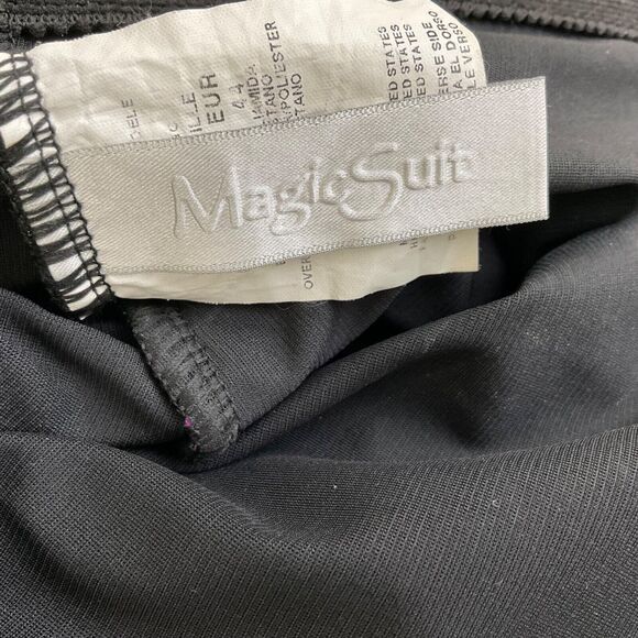 Magic Suit one piece swim suit Women's size 14 Kaleidoscope colors draped front - Picture 3 of 9